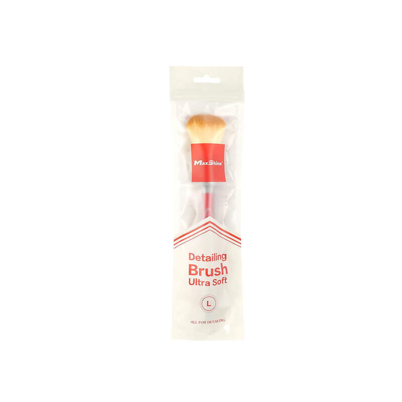 MAXSHINE Detailing Brush - Red &amp; Grey - Ultra Soft 12mm