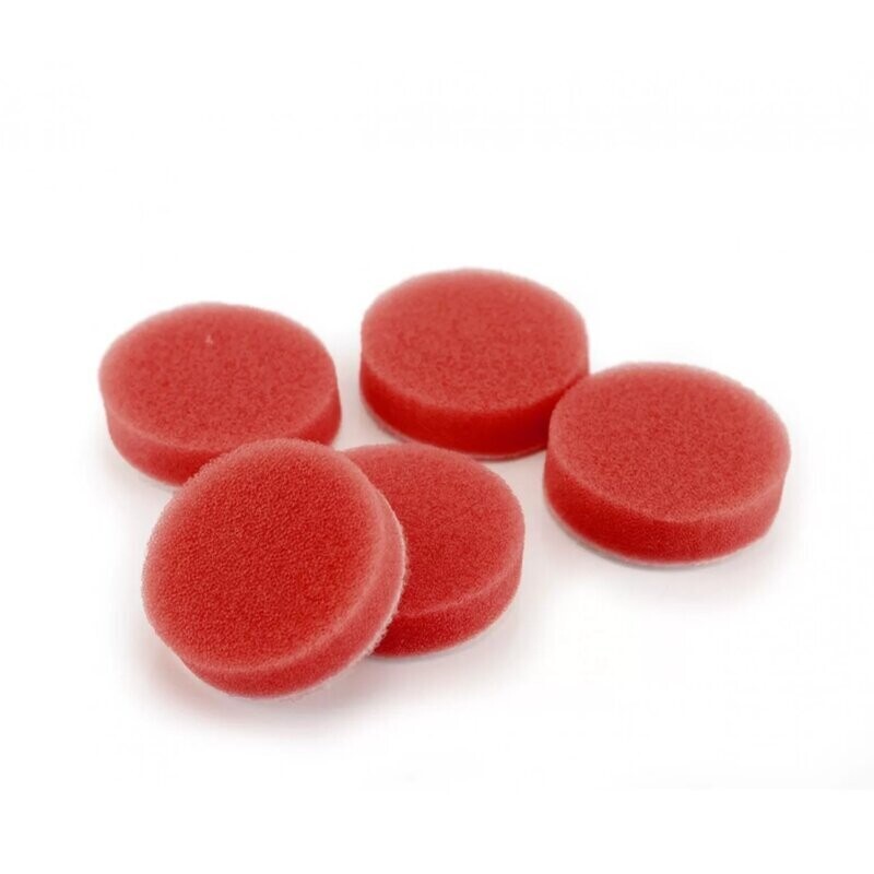 ShineMate - 1.6&quot; Red Finishing Pads – 10 Pack