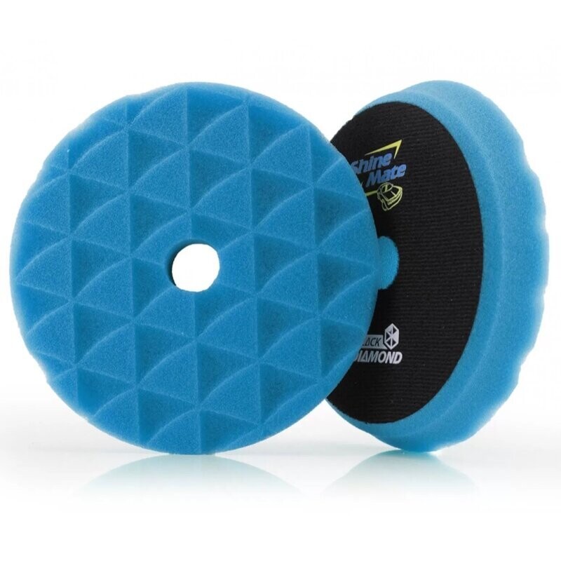 ShineMate - Black Diamond Blue Polishing Pad 6&quot;