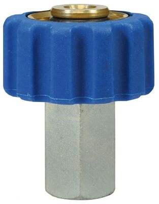 QS Coupling ½&quot;F X ¼&quot;F BLUE
