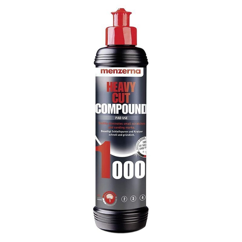 MENZERNA - 1000 HEAVY CUT COMPOUND, Size: 250ml