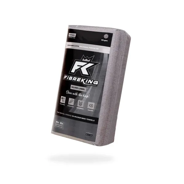 FibreKing Silver Label Microfibre Cloths