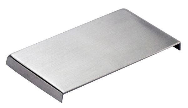 Uzlikas virai stikla durvīm RIGA, 6-10mm, 45kg, anodēts