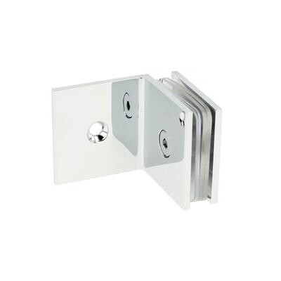 Stiprinājums stiklam BERNI CPL, siena/stikls, 44x44x17mm, 8-10mm stiklam