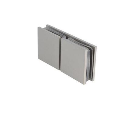Stiprinājums stiklam BERNI SS 180 grādi stikls/stikls, 44x44mm, 6-10mm stiklam