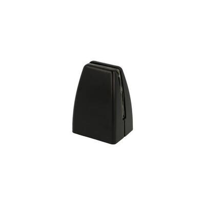 Atdalošu paneļu stiprinājums, RAL9005, uz galda, 4-8mm