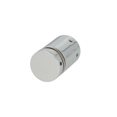Stiprinājums stikls/caurule punktveida, AC19mm, 8-10mm stiklam, pulēts
