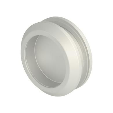 Anodēts alumīnija rokturis stikla durvīm, ārējais diametrs 58mm, urbums 48mm, dziļums 12mm