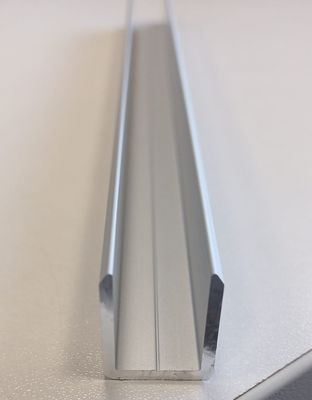 U-profils 20x17.2x20x2 (13.2mm), L=6m, anodēts