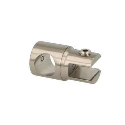 Caurules turētājs centrālais 19mm caurulei, SS