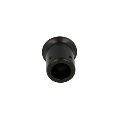 Caurules turētājs pie sienas 19mm caurulei, melns