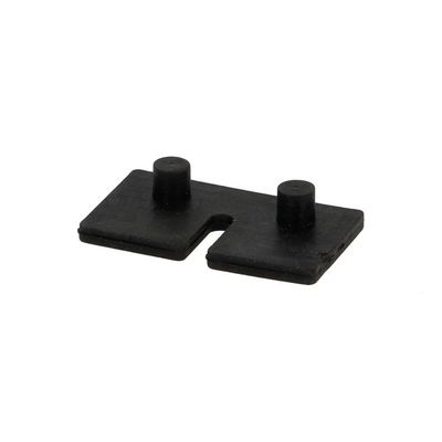Gumijas starplikas G melns EPDM Square tipa stikla turētājiem 6 mm stiklam 5 mm biezas