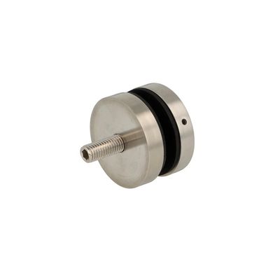 Punktveida stiprinājums 50x10mm, regulējams, 8-20mm stiklam, M10x50 vītņstienis