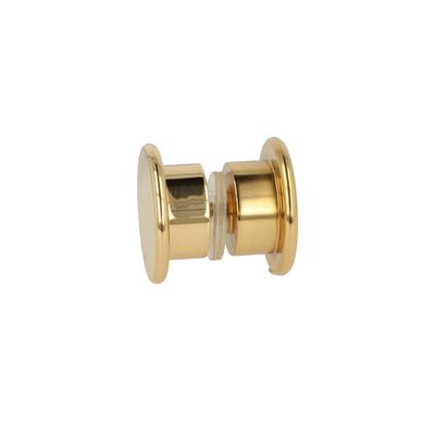 Rokturi stikla durvīm dušām KIEL D=40mm, 6-12mm stiklam, zelts pulēts
