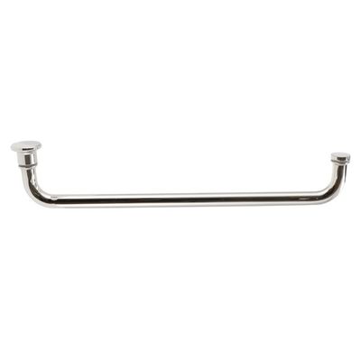 Rokturi stikla durvīm dušām LOIRE, D19x424, 8-12mm stiklam, SS304 pulēti