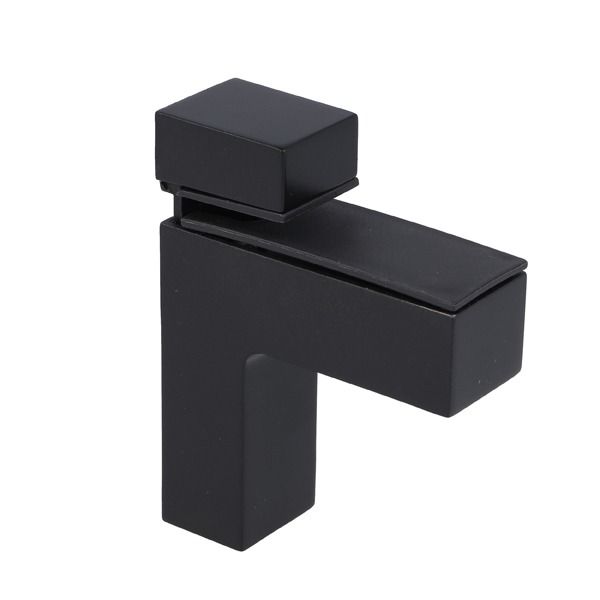 Stikla plauktu turētāji, melni, L=66mm, 4-40mm biezumam