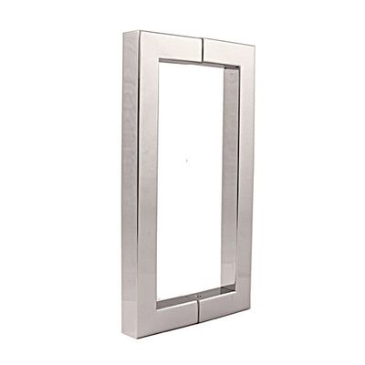 Pulēts nerūsējošā tērauda rokturis stiklam 19x19 mm, garums 220mm, cc203, piemērots stikla durvīm