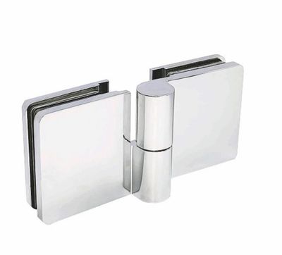 Eņģe stikls/stikls 180°, hromēta, 120x58mm Eņģe stikls/stikls 180°, hromēta, 120x58mm