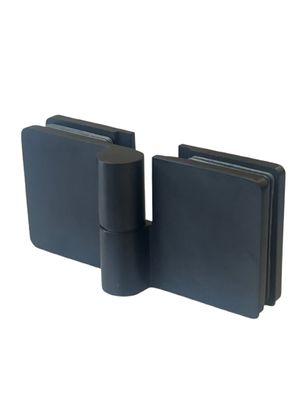 Eņģe labā, melna, stikls/stikls, 180° Eņģe labā, melna, stikls/stikls, 180°