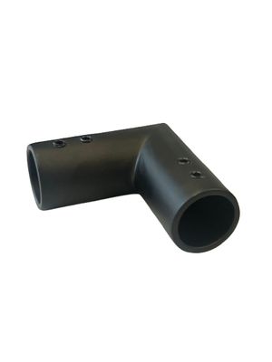 Stabilizators caurule/caurule, melns, 25x57mm, D19 Stabilizators caurule/caurule, melns, 25x57mm, D19