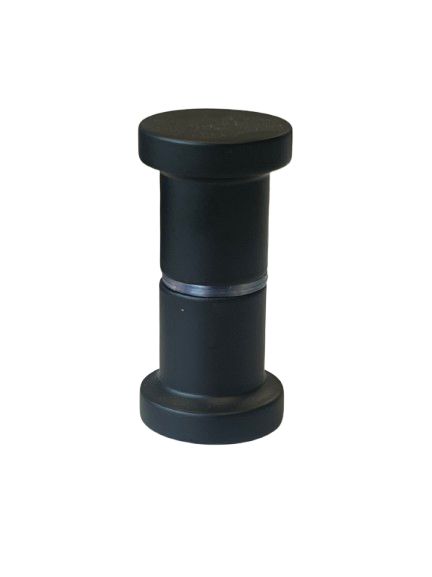 Rokturis alumīnija 30x30mm, melns