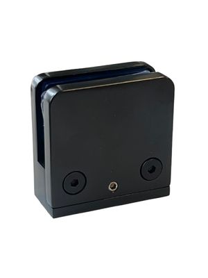 Stiprinājums 54x54mm, 8-10mm stiklam, melns