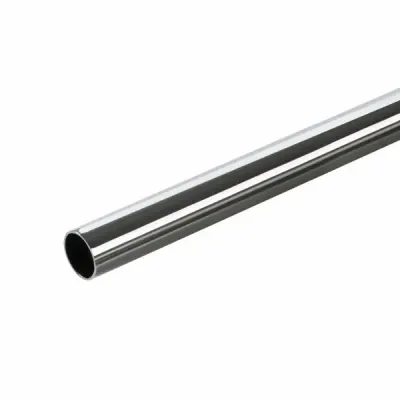 Nerūsējošā tērauda caurule SS304 ø19x2000 mm 1.2mm biezums pulēta apdare stikla margām
