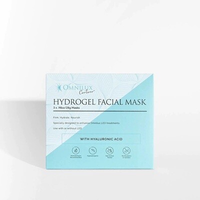 Omnilux Contour Hydrogel Face Mask 3pk
