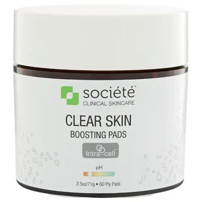 Société Clear Skin Boosting Pads - 60 pads