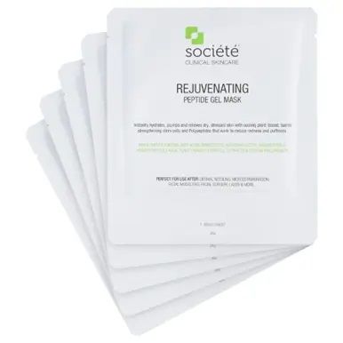 Société Rejuvenating Peptide Mask - 5pc