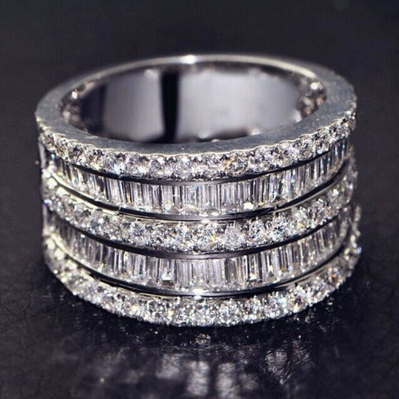 Ring silver tone