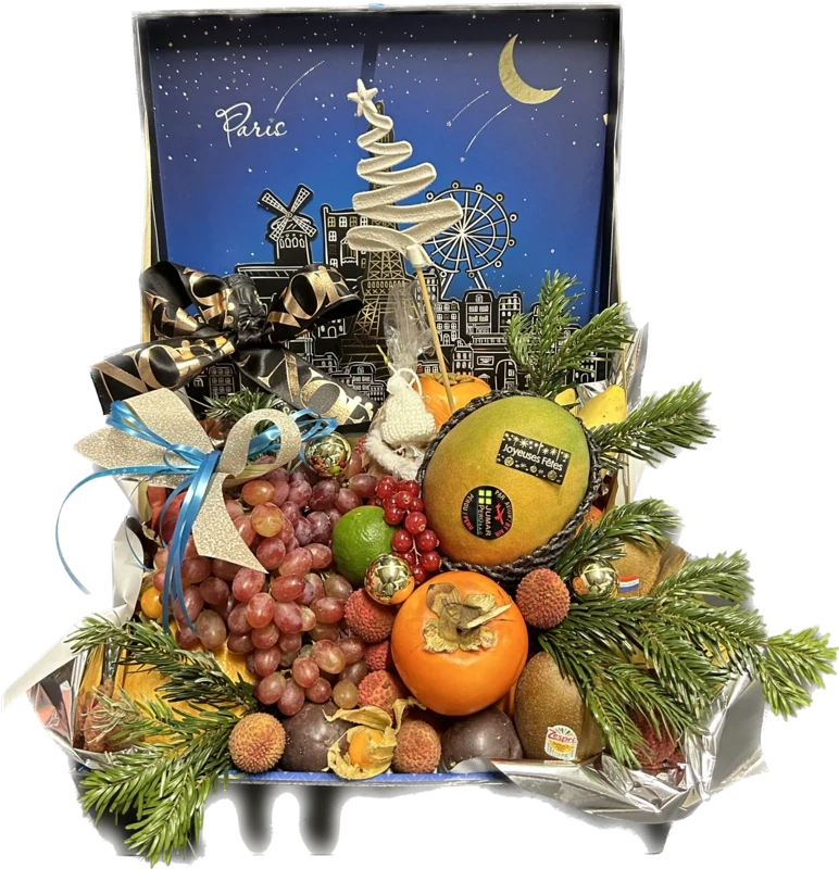 Corbeille de fruits frais