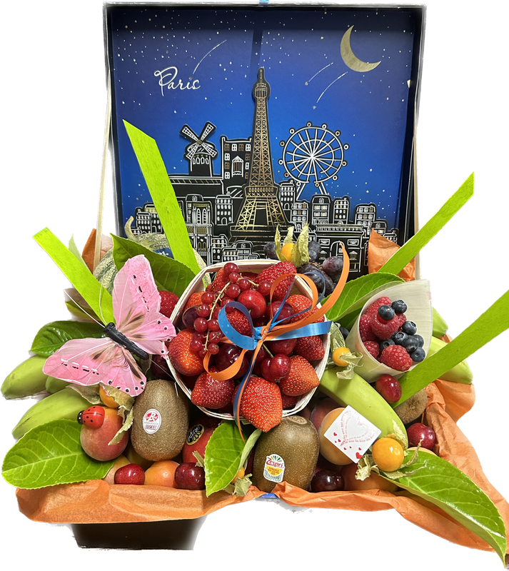 Corbeille de fruits frais