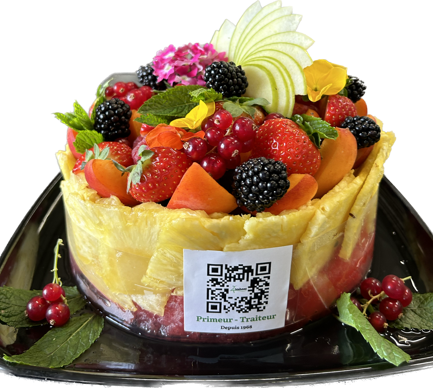 Salade de fruits revisitée pour 10 personnes