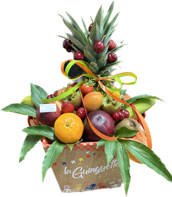 Corbeilles de fruits frais