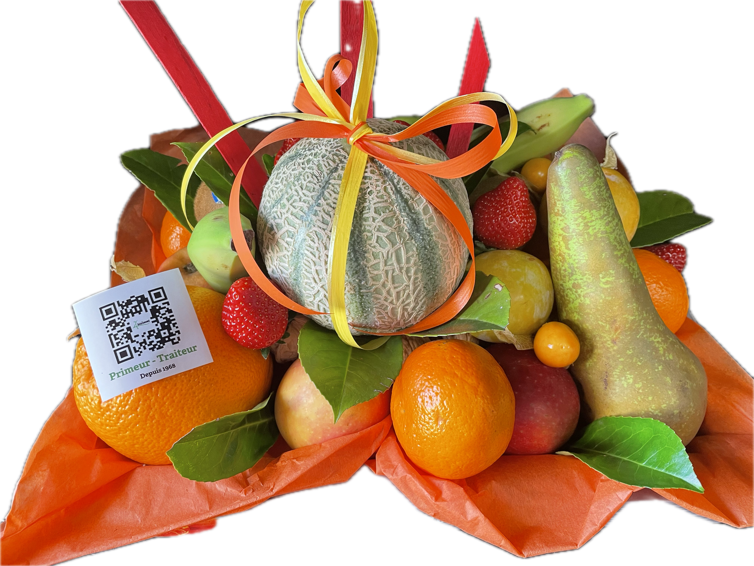 Corbeille de fruits frais