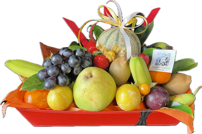 Corbeille de fruits frais