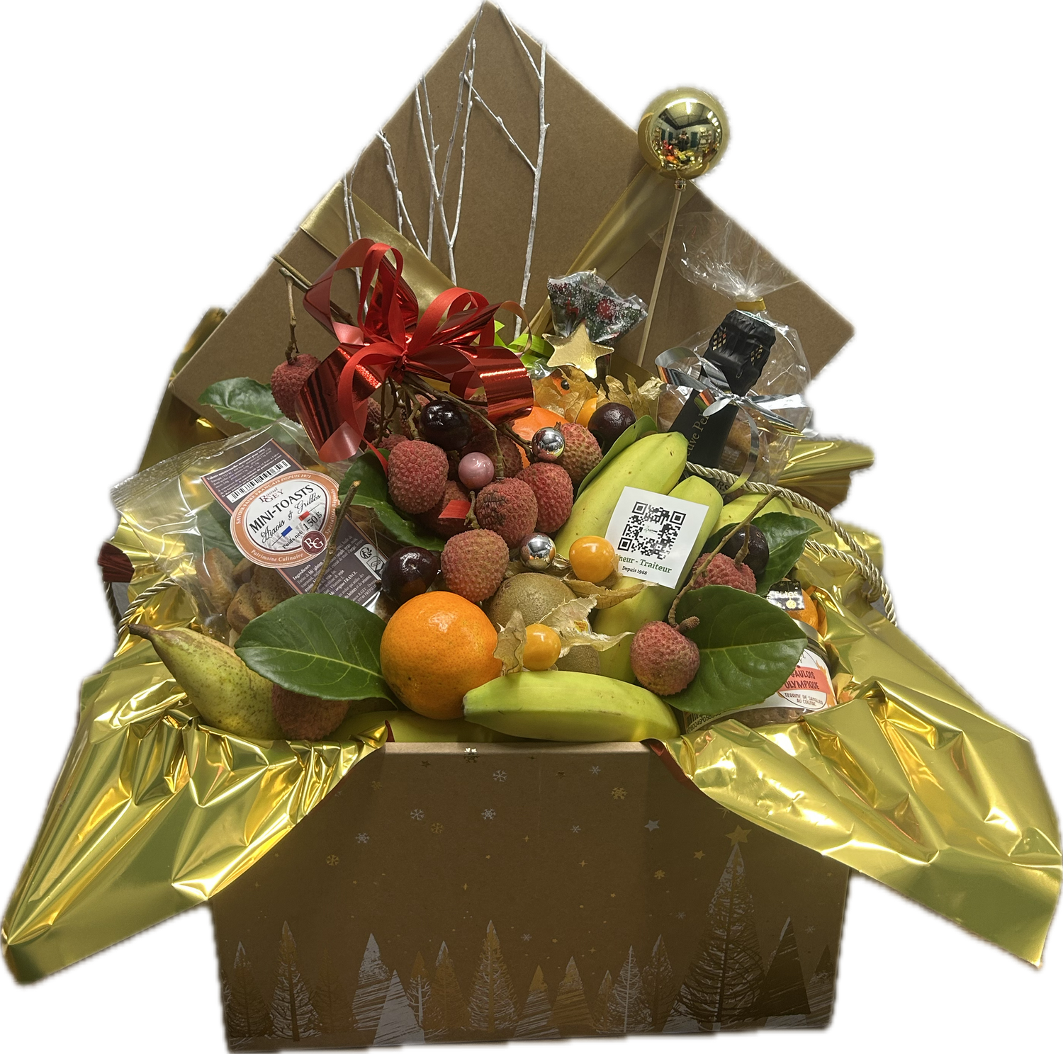 Corbeilles de fruits frais