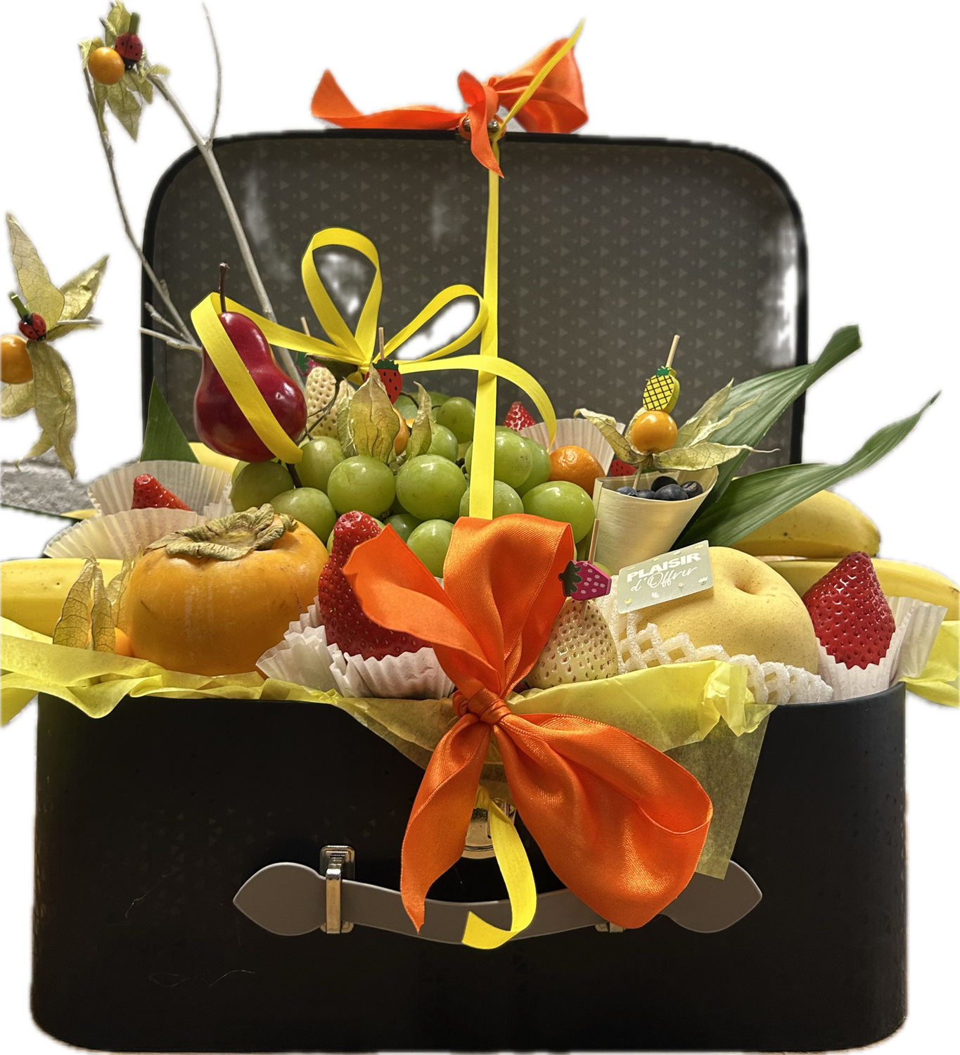 Corbeilles de fruits frais