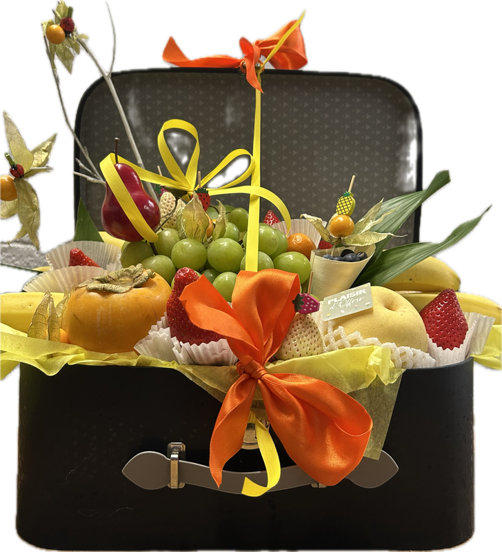 Corbeilles de fruits frais