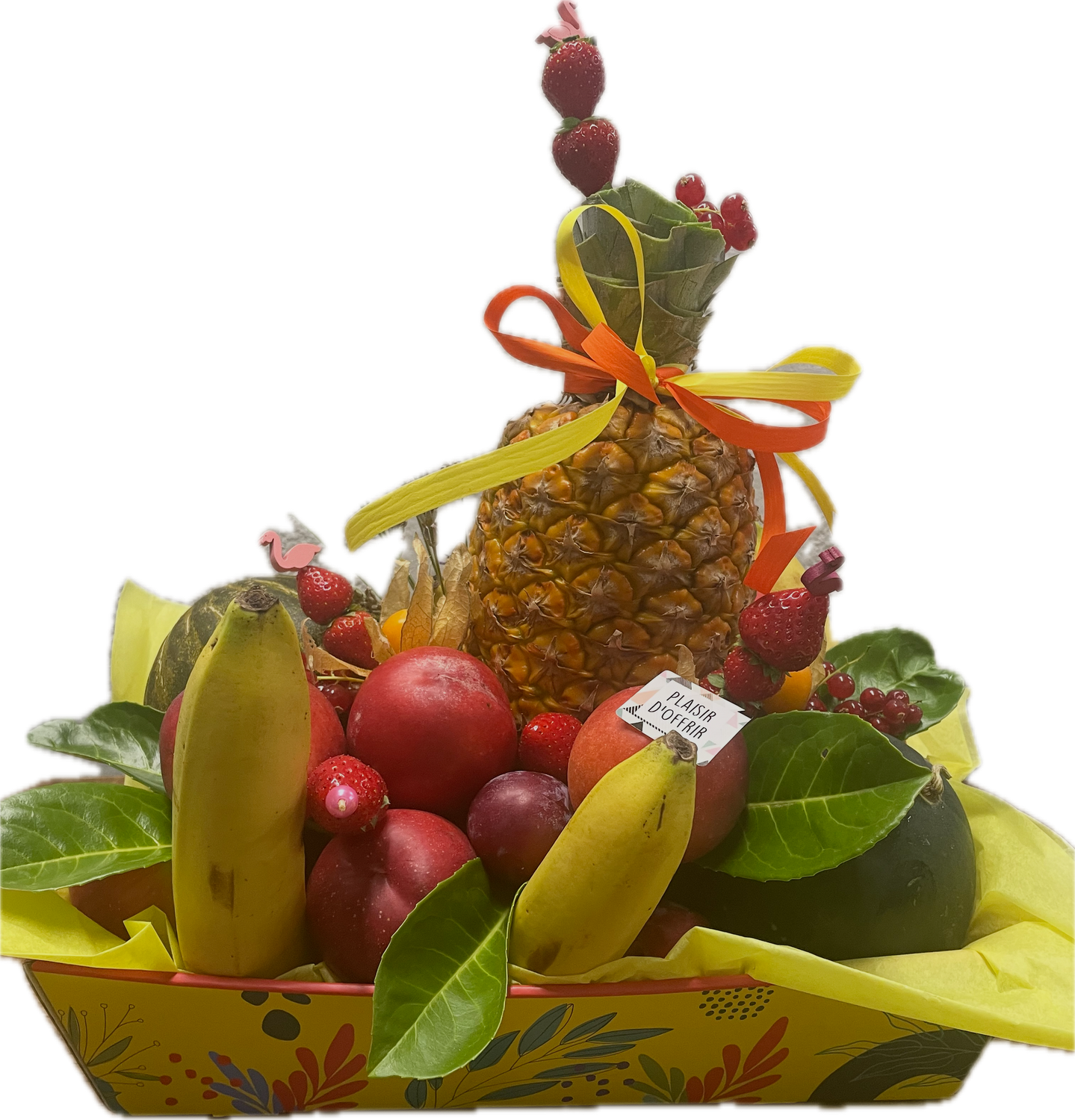 Corbeille de fruits frais