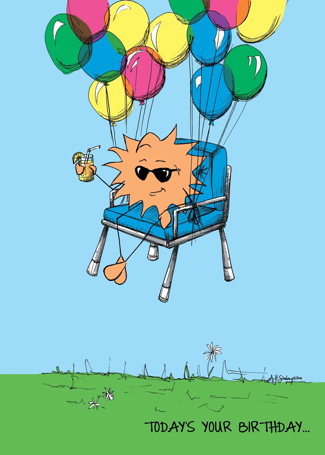 Birthday Floating