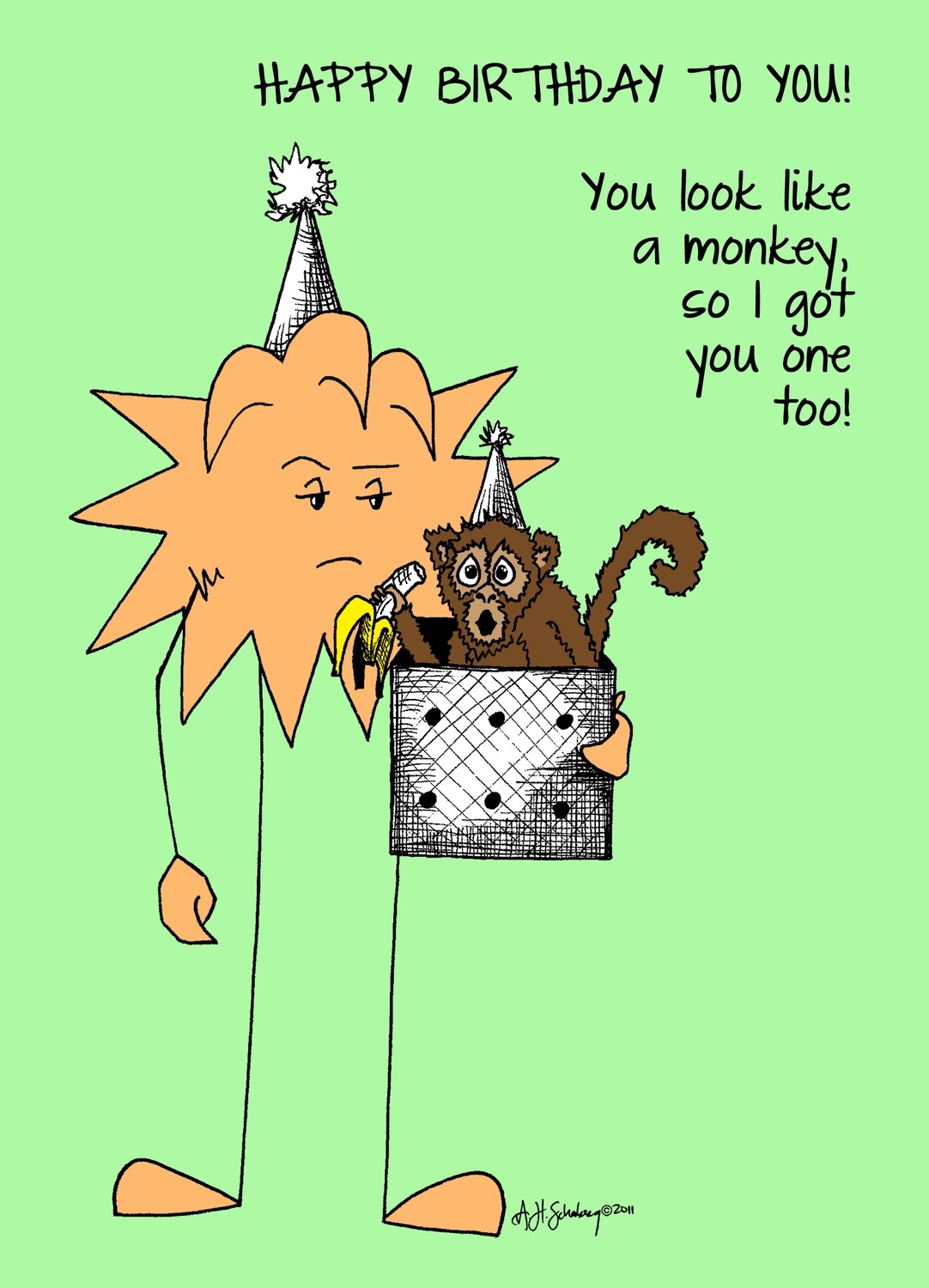 Birthday Monkey