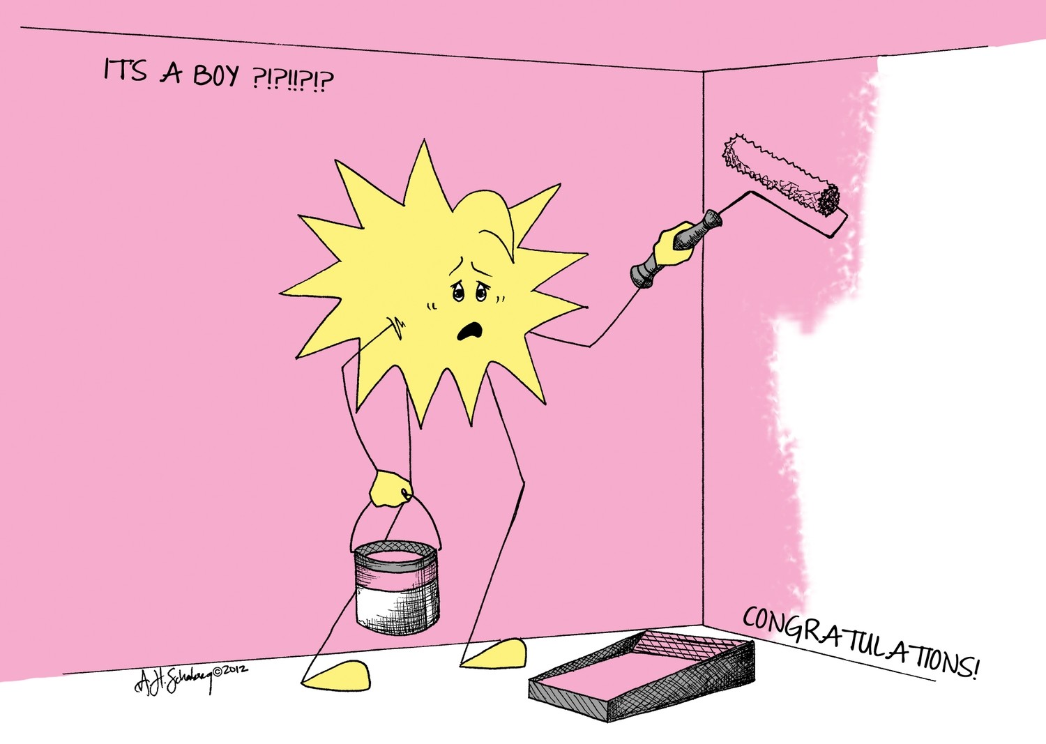 Baby Boy Paint