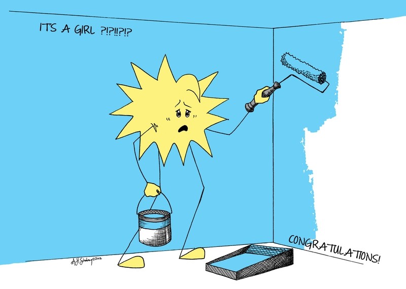 Baby Girl Paint