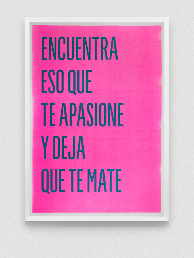Poster Risografía "Encuentra" 18-01