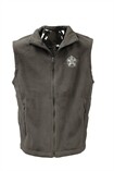 Grey Port Authority Fleece Vest