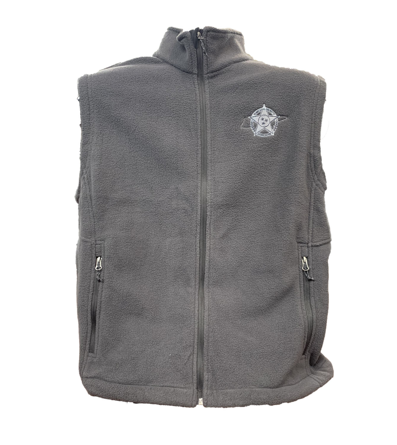 Grey Fleece Vest- Small