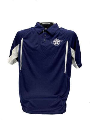Navy &amp; White Polo