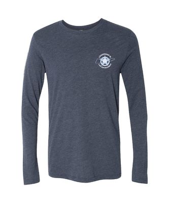Vintage Navy Long Sleeve- 2XL